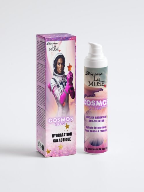 crème de jour hydratante visage pour les peaux normales à grasses enrichie à l'acide hyaluronique convient aux peaux normales à mixtes cosmos Skincare La Muse